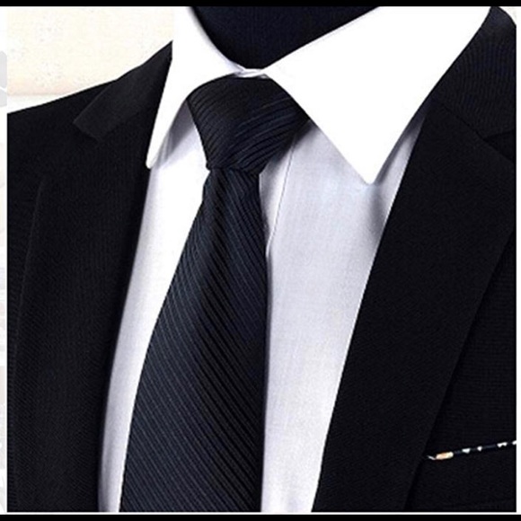 Other - 1 Pc Cool Men’s Formal Party Wedding Black Necktie